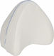 Leg Pillow Separator with Memory Foam 24x15x20cm in White Color