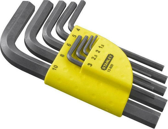 Stanley Σετ 9 Κλειδιά Allen σε Σχήμα L