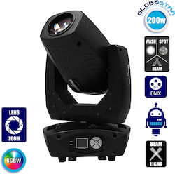 GloboStar Движеща Се Светлина LED Cyclop Pro 51154 RGBW GloboStar Движеща Се Светлина LED Cyclop Pro 51154 RGBW