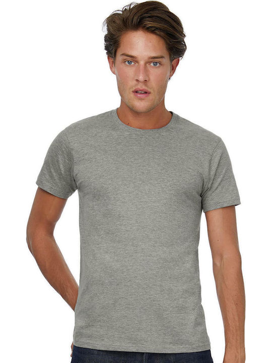 B&C E150 Men's Short Sleeve Promotional T-Shirt Sport Grey