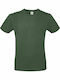 B&C E150 Мъжка Рекламна Тениска Bottle Green