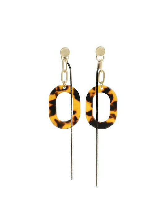 Ble Resort Collection Earrings Dangling Gold Plated