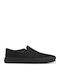 Asher Men's Canvas Slip-Ons Black