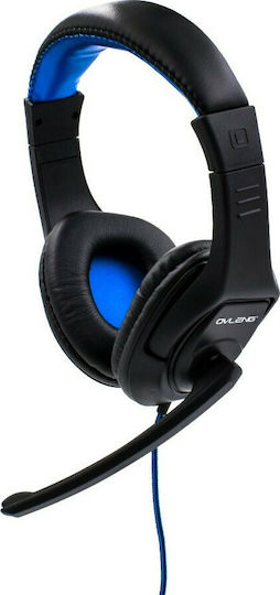 Ovleng OV-P1 On Ear Gaming Headset with Connection 3.5mm Blue