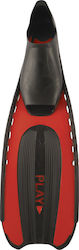 Salvas Play Swimming / Snorkelling Fins Medium Red Red 52595