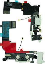 Dock connector flex cable Flex Cable with Microphone for iPhone 5s