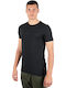 Levi's Solid Crew Herren T-Shirt Kurzarm Schwarz