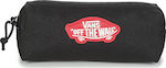 Vans Pencil Pouch (Black/Chili Pepper) Κασετίνα Βαρελάκι με 1 Θήκη