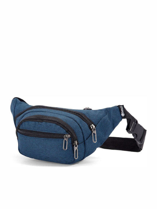 Benzi Men's Waist Bag Blue