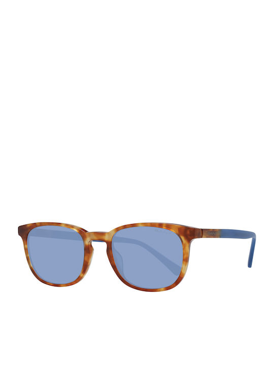Gant Men's Sunglasses with Brown Tartaruga Plastic Frame GA7186 53V