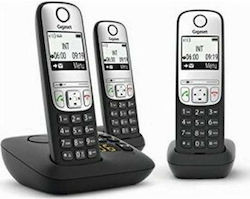 Gigaset A690A Trio with Greek Menu Black