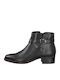 Tamaris Leather Women's Ankle Boots Black