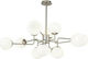 Maytoni Erich Pendant Chandelier for 12 Bulbs E14, E.14 Silver