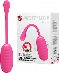 Pretty Love Kirk Vibrator Egg 3.5cm BI-014654-1 Pink