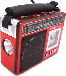 Waxiba XB-531C Handheld Wiederaufladbar Rotes Radio Waxiba XB-531C Handheld Wiederaufladbar Rotes Radio