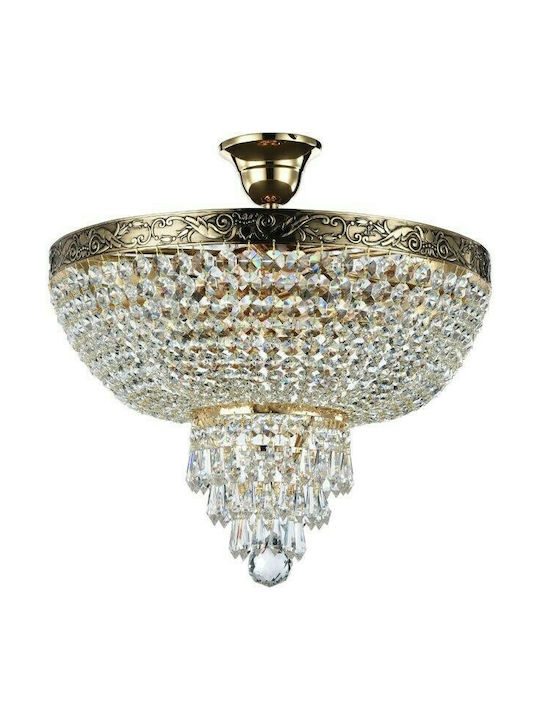 Maytoni Palace Chandelier with Crystals 5xE27 Gold 40cm DIA890-CL-05-G