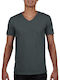 Gildan 64V00 Men's Short Sleeve Promotional T-Shirt Charcoal