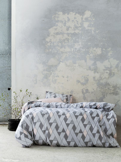 Nima Duvet Single 170x240cm Jazzy Gray