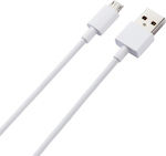 Xiaomi Regular USB 2.0 to micro USB Cable Λευκό 1m