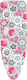 Labico 100% Cotton Ironing Board Cover Multicolour 140x50cm
