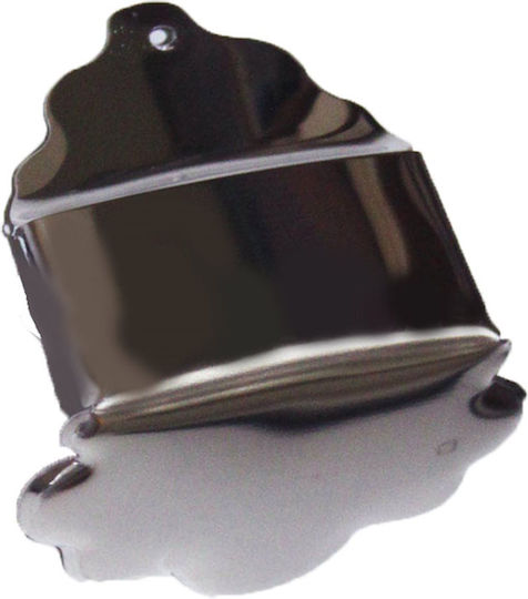 Solist Tailpiece For 6-String Bouzouki And Tzoura Silver Nickel Tailpiece