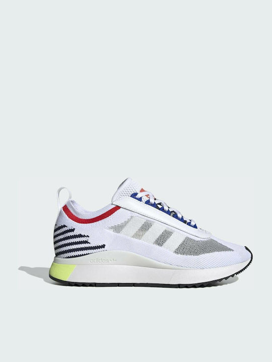 Adidas SL Andridge Primeknit Γυναικεία Sneakers Cloud White / Scarlet