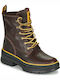 Malynn EK+ Waterproof Leather Women's Ankle Boots Brown