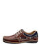 Verraros Men's Boat Shoes Tabac Brown