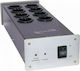 Dynavox X4100 Πολύπριζο 8 Θέσεων με Διακόπτη Ασημί