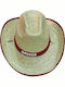 Summertiempo Γυναικείο Ψάθινο Καπέλο Western Μπεζ
