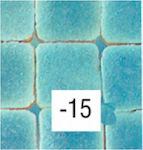 Efco Ceramic Decorative Stone for DIY Crafts Turquoise