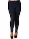 Schulung Frauen Lang Leggings Marineblau
