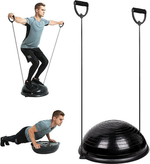 Optimum Balance Ball Black Height 25cm with Diameter 58cm 1pcs