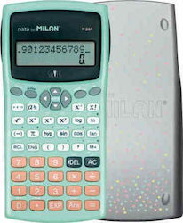 Milan 159110SLBL Calculator Scientific 10 Digits in Turquoise Color