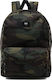 Vans Old Skool III Backpack Klassisches Tarnmuster Schulranzen Rucksack Junior High-High School in Khaki Farbe 22Es