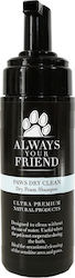 Always Your Friend Paws Clean Shampoo Dog Dry Foam 150ml