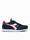 Diadora Simple Run Herren Sneakers Blau