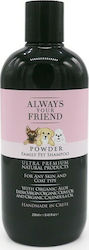 Always Your Friend Family Pet Shampoo Dog Dermatological For Any Skin & Coat Type Powder 250ml