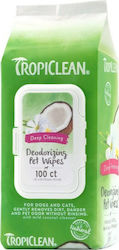 Tropiclean Μαντηλάκια Tropiclean Μαντηλάκια