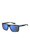 Polaroid Sonnenbrillen mit Blau Rahmen und Blau Polarisiert Spiegel Linse PLD2098/S D51/5X
