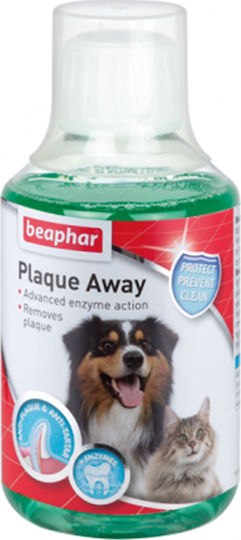Beaphar Plaque Away Στοματικό Διάλυμα για Σκύλους & Γάτες κατά της Πέτρας & Πλάκας 250ml