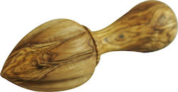 Wooden Lemon Hand Juicer Brown