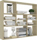 Shelf Wall Sonoma 90x16x78cm