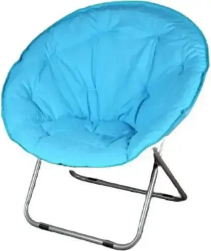 Scaun pliabil rotund Camping Șezlong-Fotoliu de Plajă Aluminiu