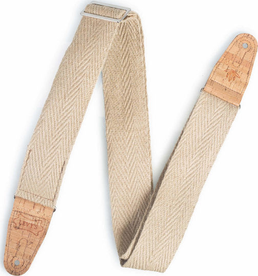 Levys MH8P 2" Hemp Guitar Strap Каишка за Китара Бежов