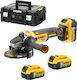 Dewalt Wheel 125mm Battery Brushless 3x5Ah