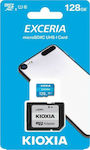 Kioxia EXCERIA microSDXC 128GB Class 10 U1 UHS-I με αντάπτορα