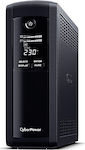 CyberPower VP1200EILCD UPS Line-Interactive 1200VA 720W с 8 IEC Гнезда