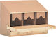 vidaXL Wooden Nesting Box for Hens 170653 72x33x54cm