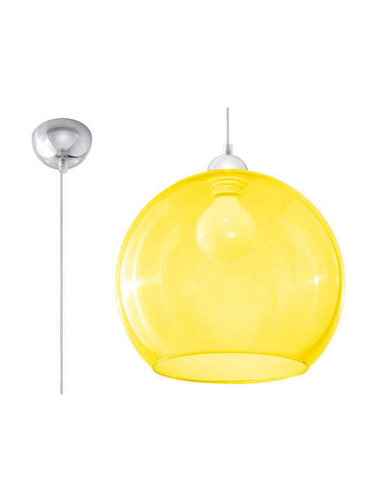 Sollux Ball Pendant Lamp E27 Yellow